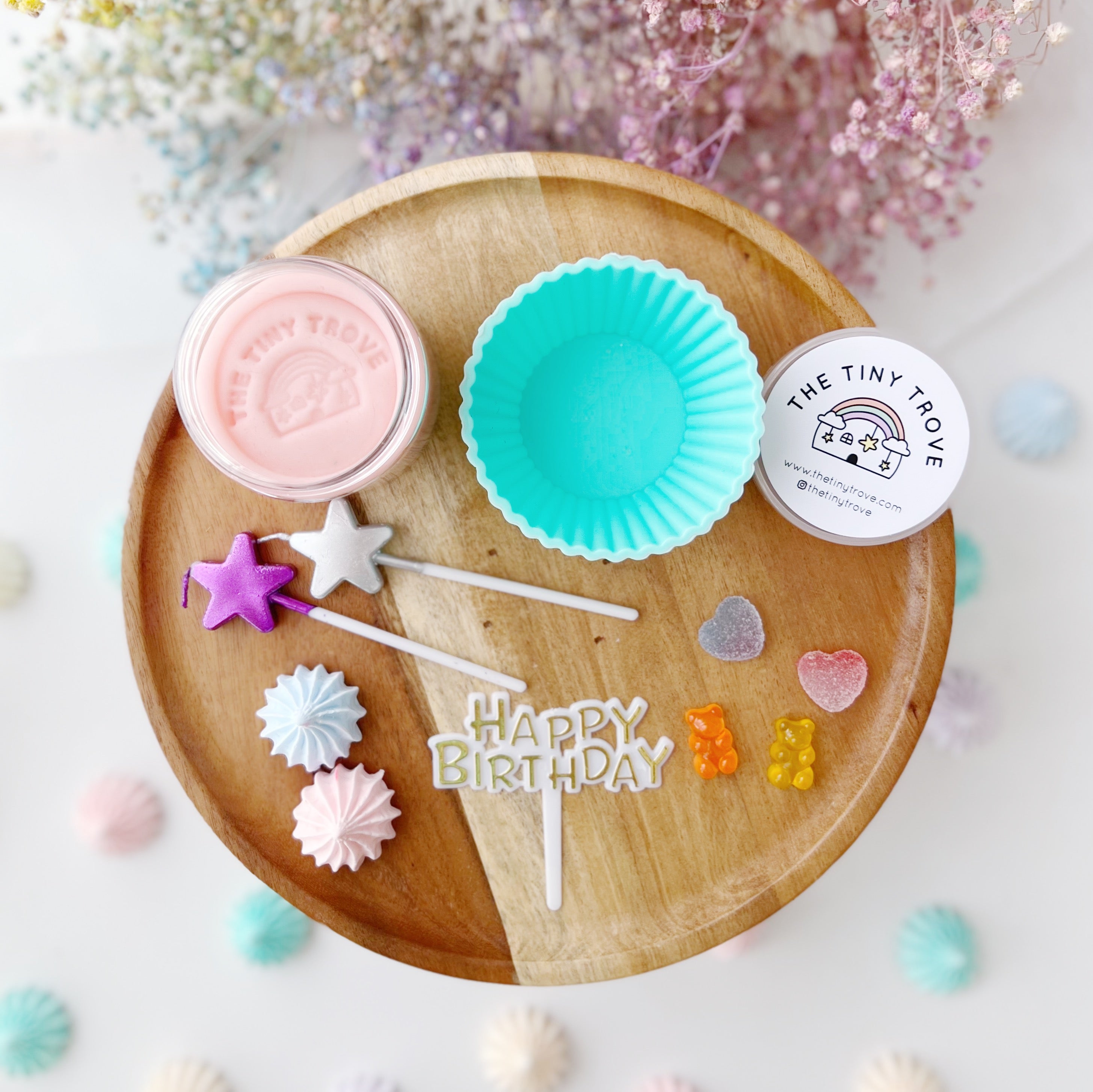 Birthday Cupcake Play Dough Party Pack