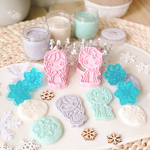 Snow Princesses Play Dough Kit