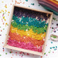 Rainbow Sensory Alphabet Pasta