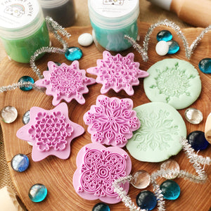 Floral Pattern Stampers Set