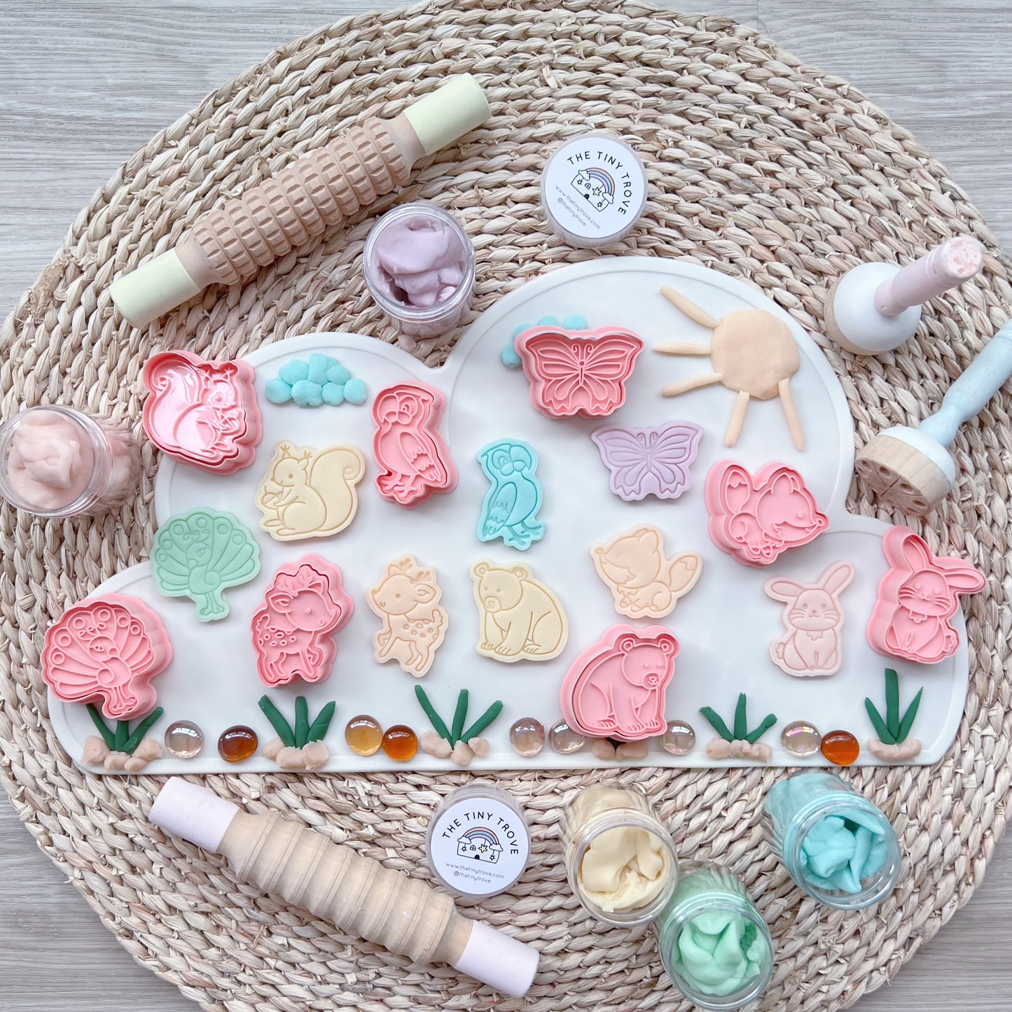 Forest Friends Animal Cutter Party Pack