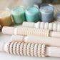 Wooden Montessori Textured Rolling Pins (Set of 4)
