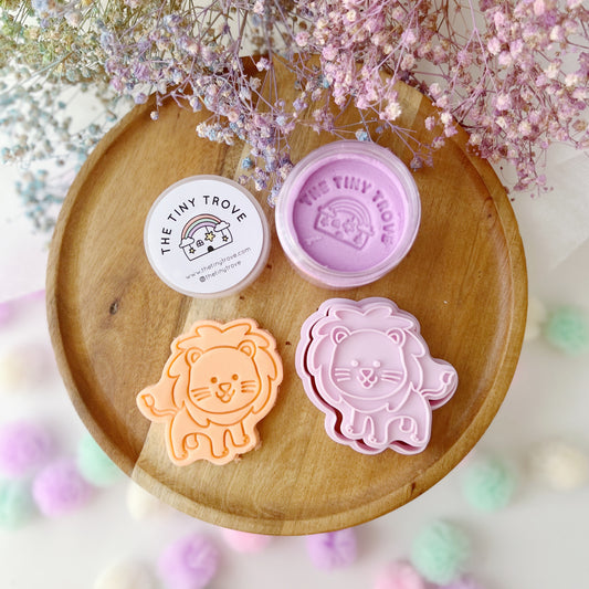 My Little Zoo Animal Cutter Magic Play Sand Party Pack