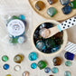 Sea Shell Glass Pebbles Loose Parts