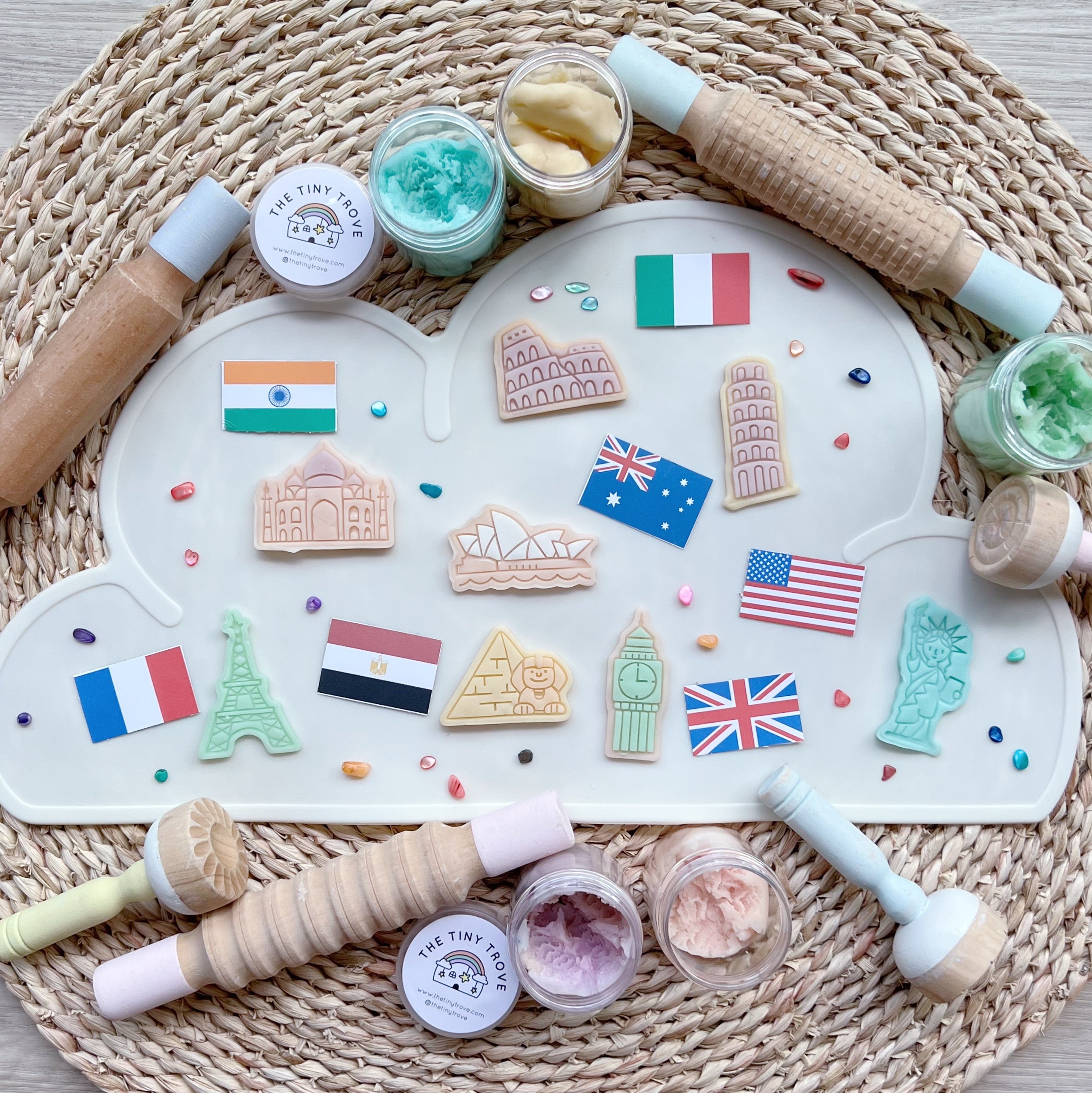 Around the World Cutter Party Pack