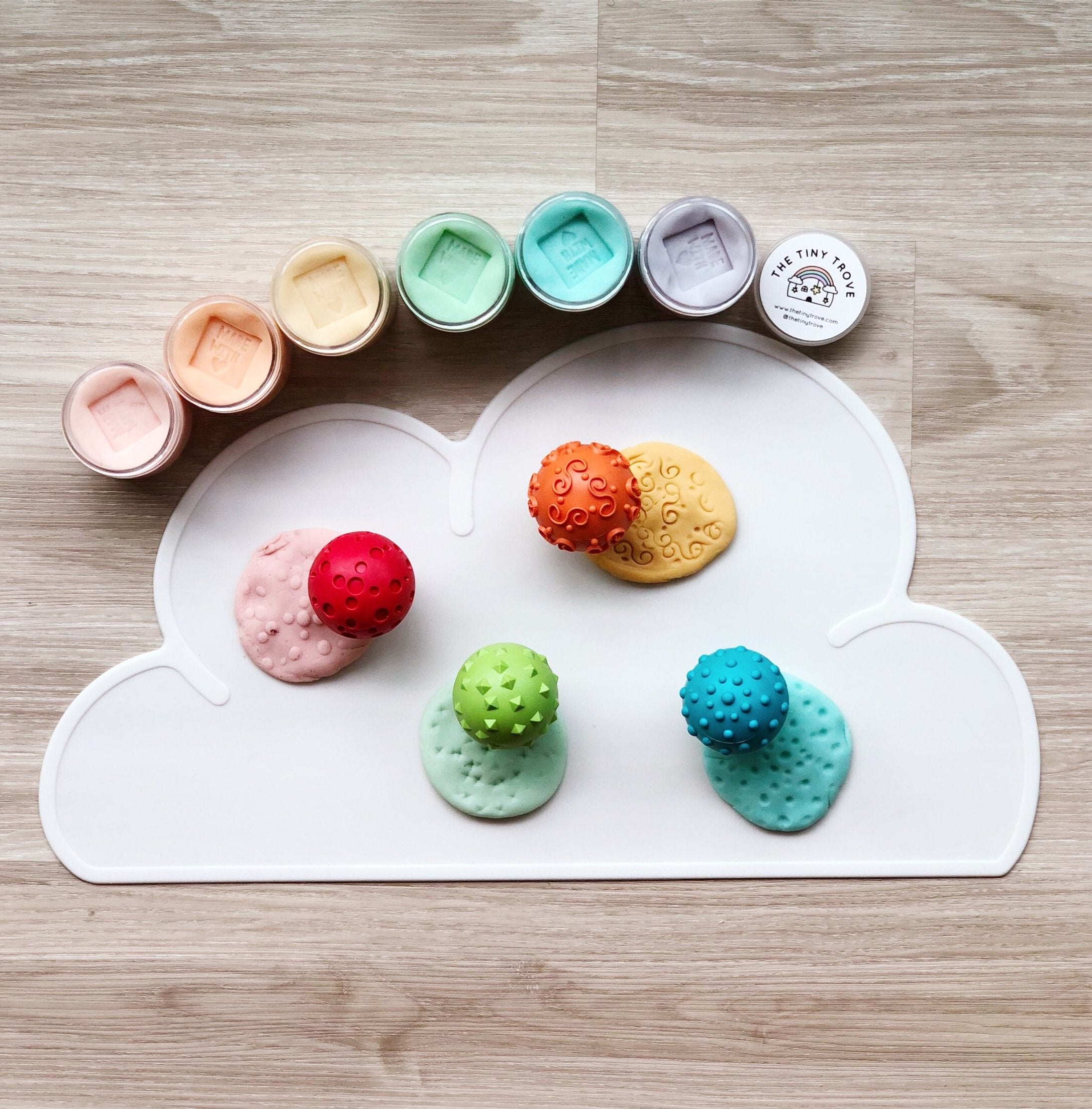 Textured Mushroom Stampers