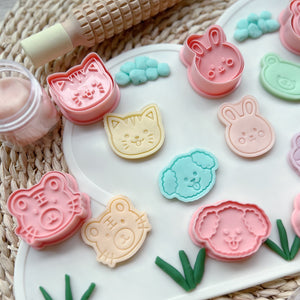 Faces of Little Animals Cutter Party Pack