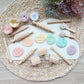 Wooden Montessori Stamping Tools Set (12 Pieces)
